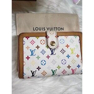 Louis Vuitton Murakami in demand compact wallet. Full inclusion